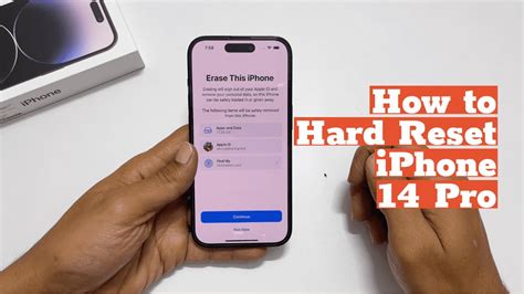 Can we hard reset iPhone?