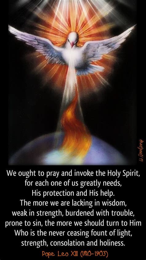 Can we invoke the Holy Spirit?
