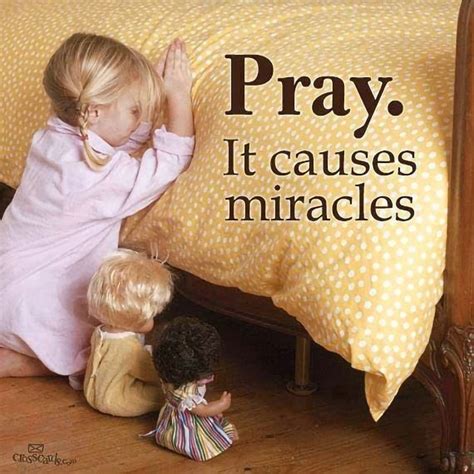 Can we pray for miracles?