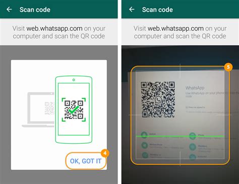 Can we scan WhatsApp QR code from a screenshot?
