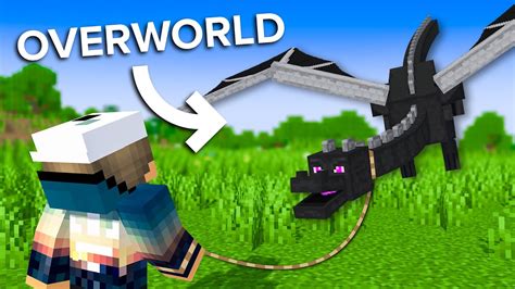 Can we take Ender Dragon in overworld?