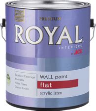 Can we wash royal paint?