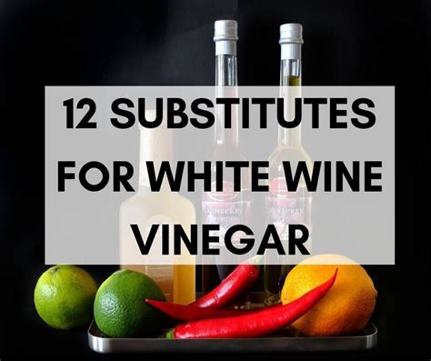 Can white wine vinegar replace white vinegar?