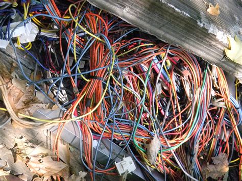 Can wires go in the bin?