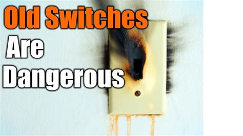 Can wiring a light switch wrong cause a fire?