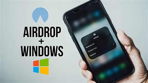 Can you AirDrop from iPhone to PC?