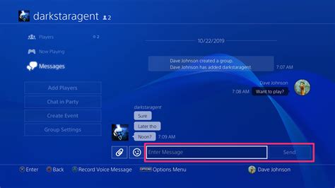 Can you Delete messages on PS messages?