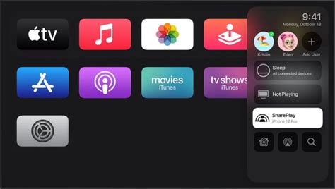 Can you SharePlay to another Apple TV?