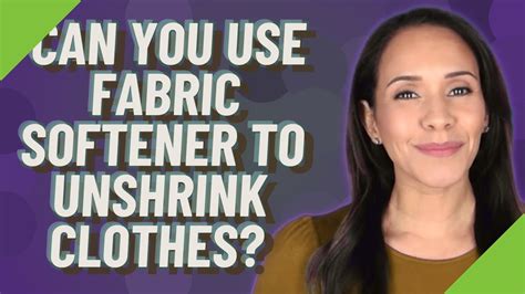 Can you Unshrink linen?