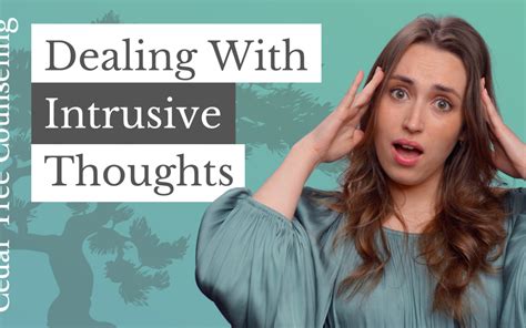 Can you accidentally say intrusive thoughts out loud?