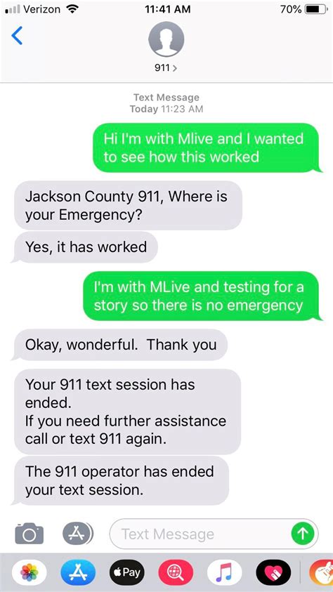 Can you actually text 911?