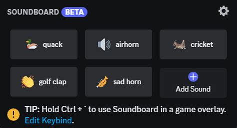 Can you add custom sounds to soundboard?