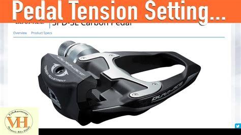 Can you adjust tension on look pedals?