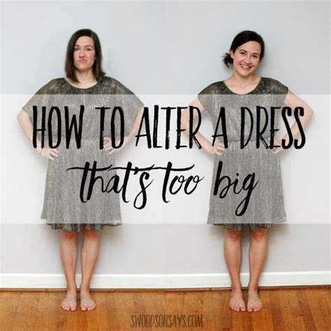 Can you alter a dress that is 2 sizes too big?