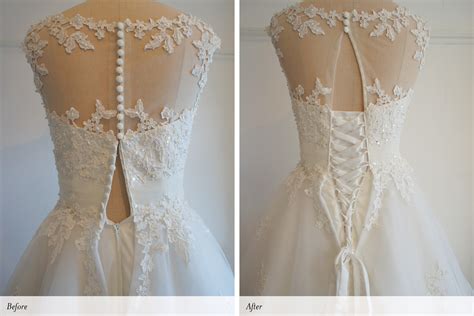 Can you alter wedding dress neckline?