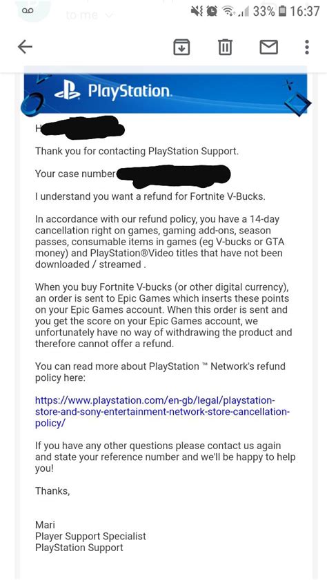 Can you ask PlayStation for a refund?