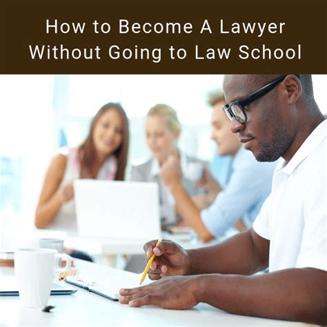 Can you be a lawyer without going to law school in the UK?