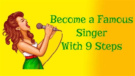 Can you be a singer and not be famous?