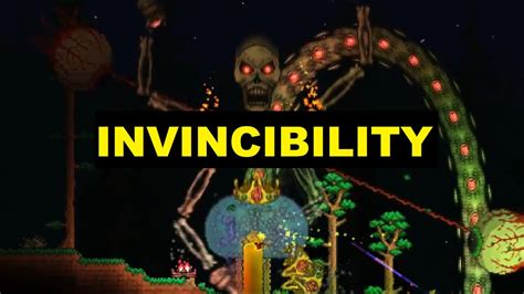 Can you be invincible in Terraria?