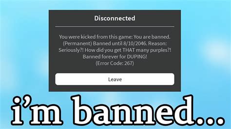 Can you be permanently banned from a game?