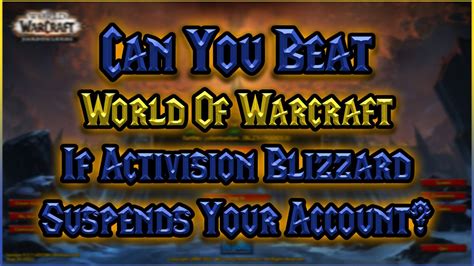 Can you beat WoW alone?