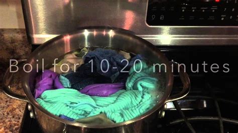 Can you boil microfiber cloths?