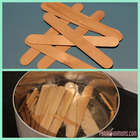 Can you boil popsicle sticks?