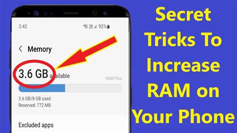 Can you boost RAM on Android?