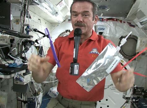 Can you brush your teeth in space?