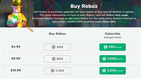 Can you buy $5 Robux?