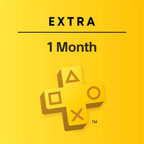 Can you buy PS Plus extra for a month?