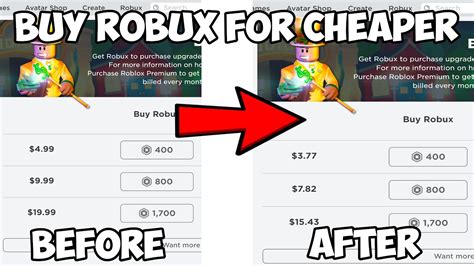 Can you buy Robux $1?
