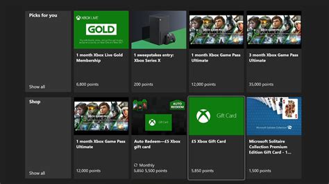 Can you buy Xbox Live with G points?