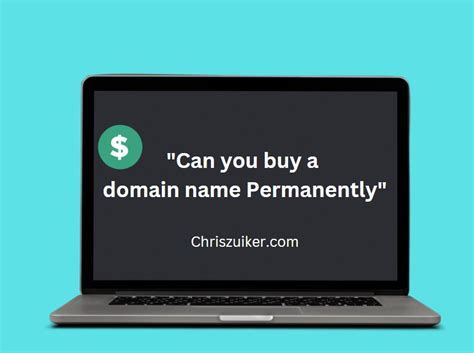 Can you buy a domain permanently?