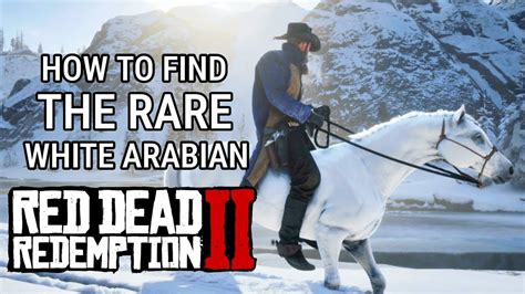 Can you buy a white Arabian rdr2?