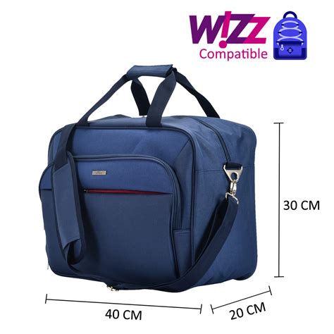 Can you carry-on a 40x30x20 bag on Wizz Air?