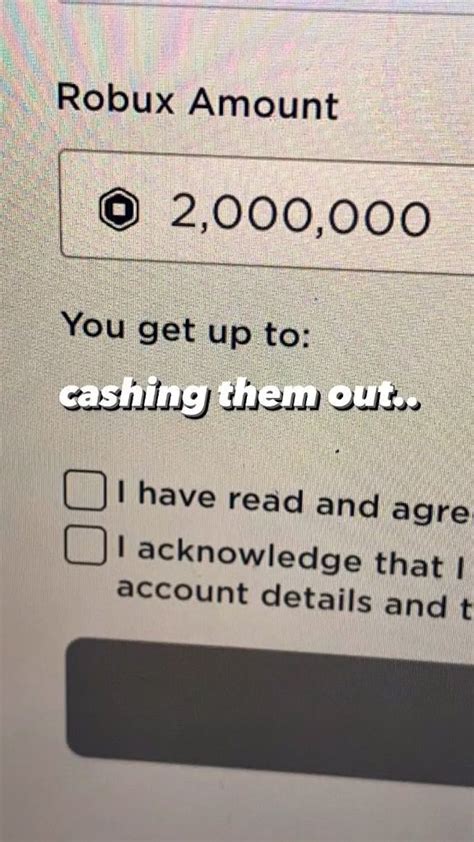 Can you cash out Robux?