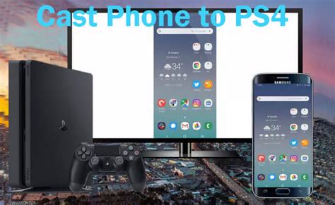 Can you cast from phone to ps4?
