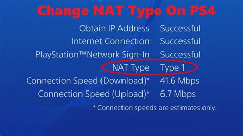 Can you change NAT type on PlayStation 4?