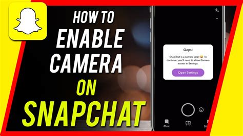 Can you change Snapchat camera settings?
