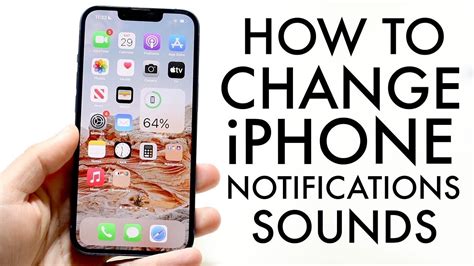 Can you change iPhone notification sound?