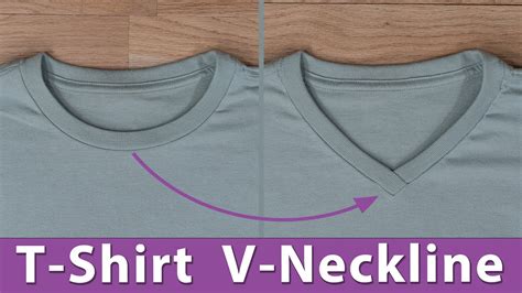 Can you change the neckline of at shirt?