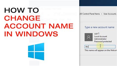 Can you change your Microsoft account name?