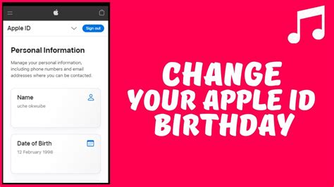 Can you change your age on Apple?