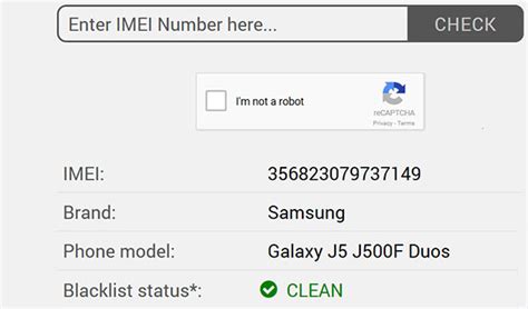 Can you check IMEI online?