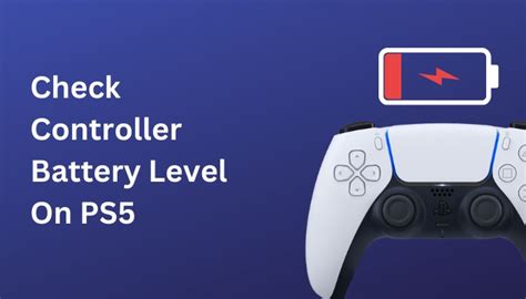 Can you check PS5 controller battery?