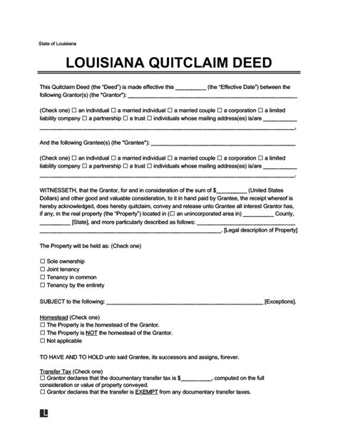 Can you claim land in Louisiana?