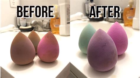 Can you clean a beauty blender with vinegar?