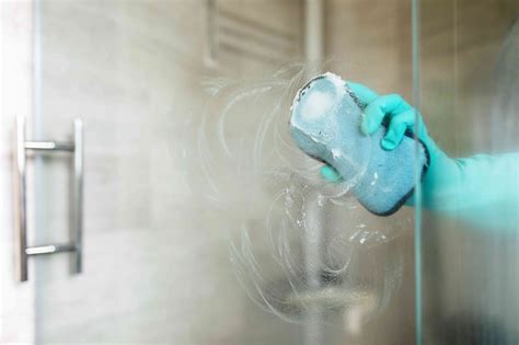 Can you clean glass with soap and water?