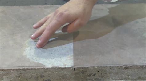 Can you clean polished concrete with vinegar?